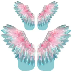 Aripi de înger decorative pentru buchete