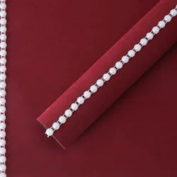 Ambalaj cu margine de perle 53 × 58 cm