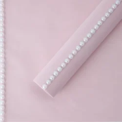 Ambalaj cu margine de perle 53 × 58 cm