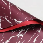 Ambalaj bicolor cu model marmorat pentru buchete (set 20 coli)