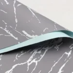 Ambalaj bicolor cu model marmorat pentru buchete (set 20 coli)