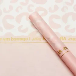 Ambalaj semitransparent cu model leopard pentru buchete (set 20 coli)